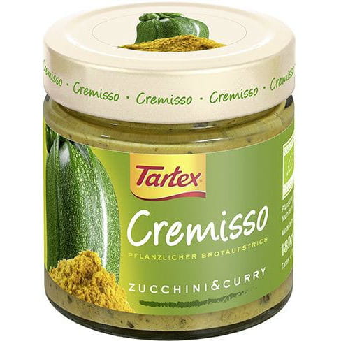Sonnenblumen-Zucchini-Curry-Paste BIO 180 g - TARTEX
