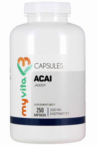 Acai-Beeren-Extrakt 1000 mg MYVITA 250 Kapseln