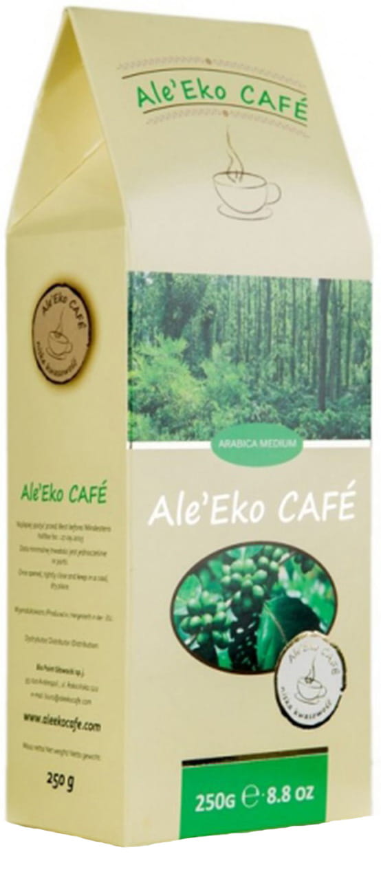Arabica-Kaffeebohnen BIO 250 g - ALE EKO CAFE Gambar utama produk