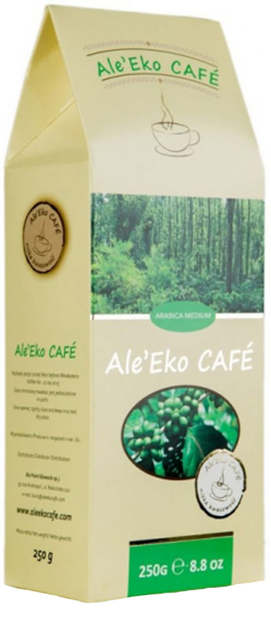 Arabica-Kaffeebohnen BIO 250 g - ALE EKO CAFE