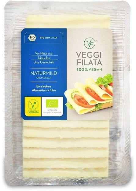 Veganes Produkt A'LA Käsescheiben BIO 150 g - VEGGI FILATA