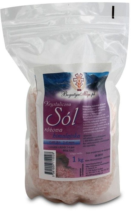 Rosa Himalaya-Salz 1 kg dick - BOGUTIN