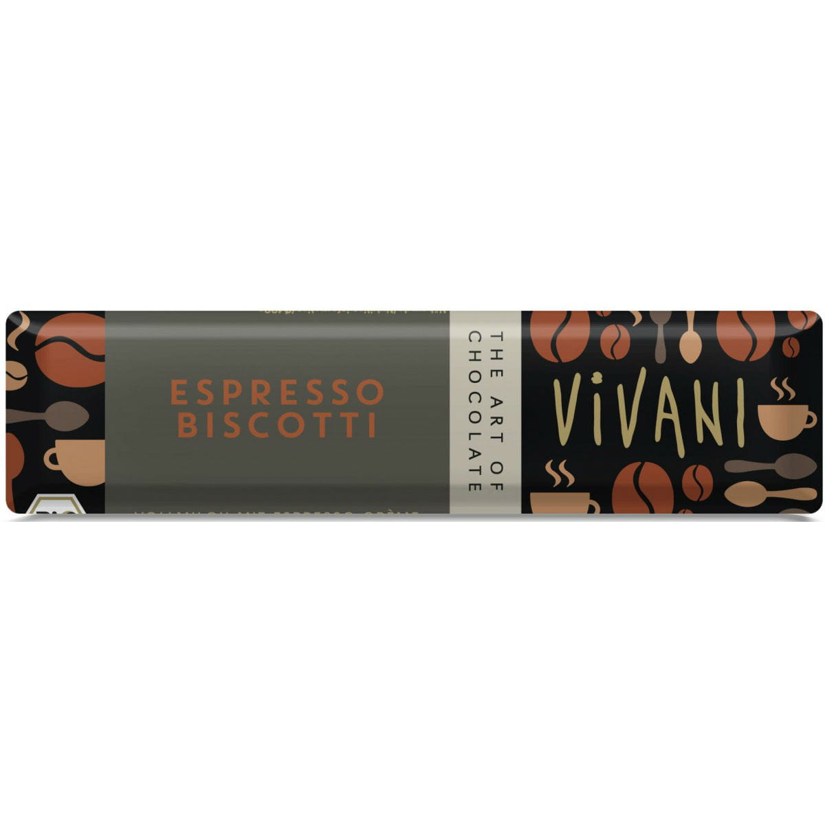 Espressoriegel mit Keksen BIO 40 g - VIVANI