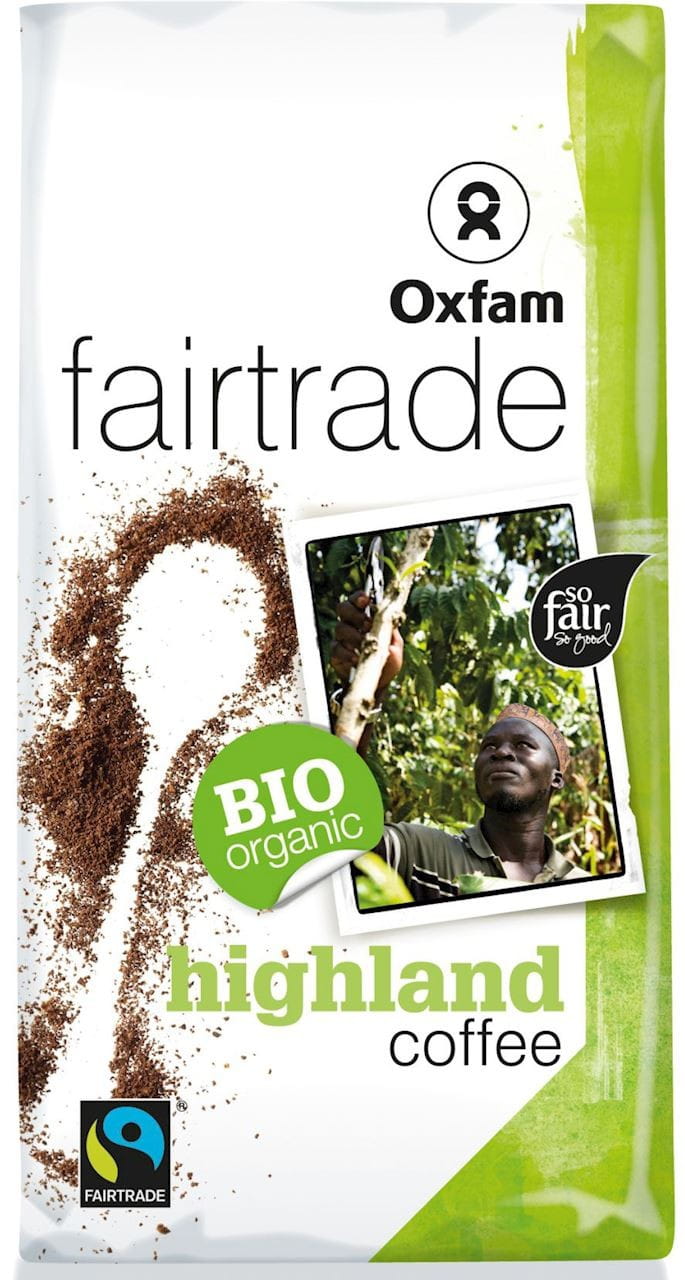 Gemahlener Kaffee Arabica Hochland fair gehandelt BIO 250 g - OXFAM Hauptbild