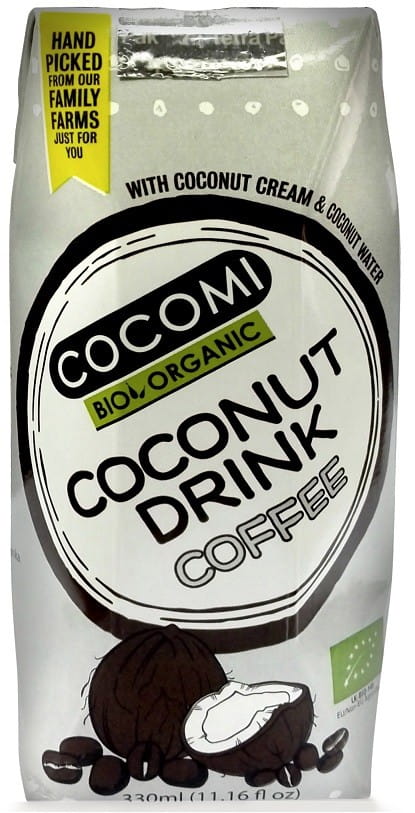 Kokosgetränk mit Kaffeegeschmack BIO 330 ml - COCOMI