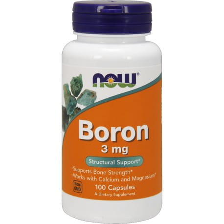 Bor Bor 3mg 100 Kapseln NOW FOODS