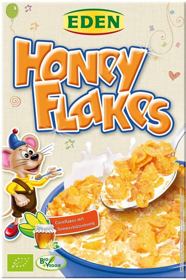 Cornflakes mit Honig BIO 375g - EDEN