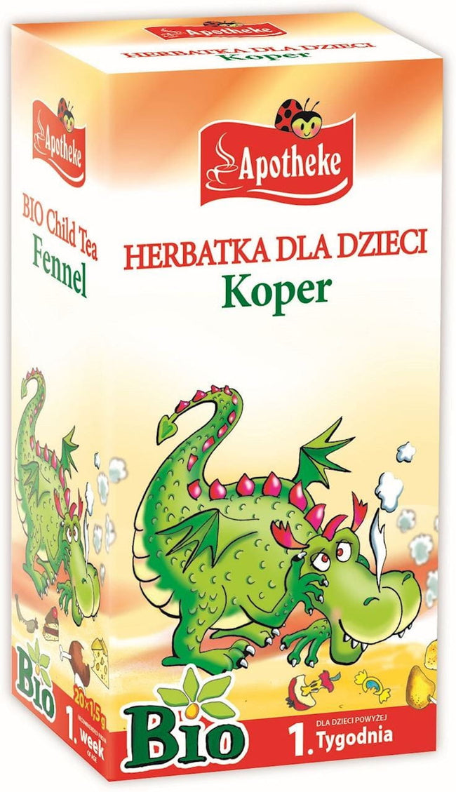 Kindertee - Fenchel BIO 20 x 15 g - APOTHEKE Hover Image