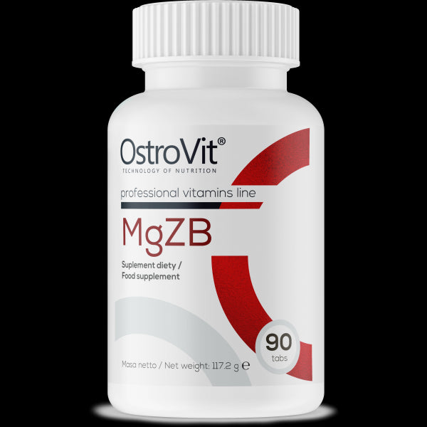 Mgzb Magnesium Magnesiumcitrat + Zink + Vitamin B6 90 Tabletten OSTROVIT