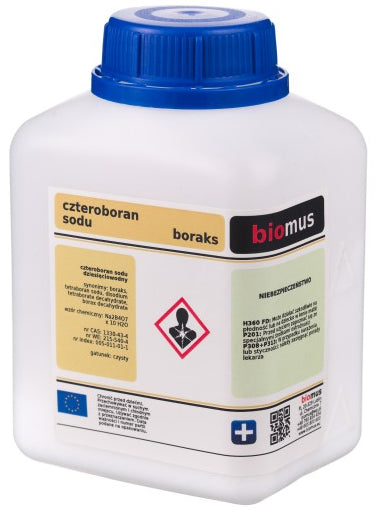 Natriumtetraborat-Decahydrat Borax Borax 250g BIOMUS