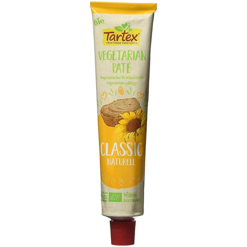 Vegetarische klassische glutenfreie Paste (Tube) BIO 200 g - TARTEX