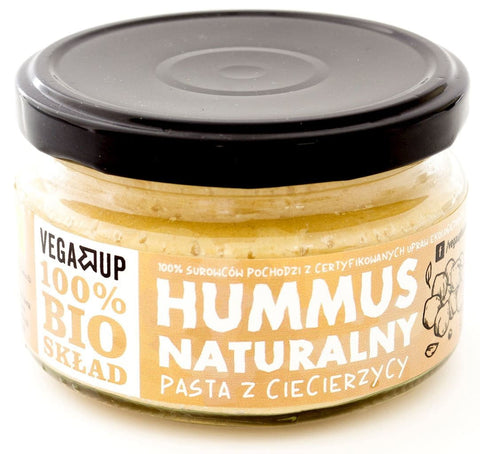 Natürlicher Hummus BIO 190 g - VEGA UP
