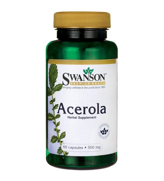 Acerola 500mg Vitamin C 60 Kapseln von SWANSON