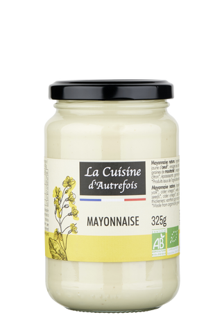Mayonnaise aux oeufs BIO 325 g - LA CUISINE D AUTREFOIS