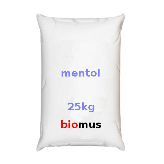 Menthol 25kg BIOMUS